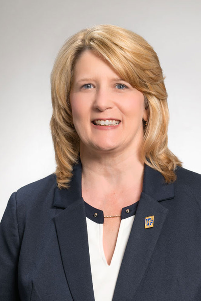 Jennifer Davis, a Home Federal Bank employee